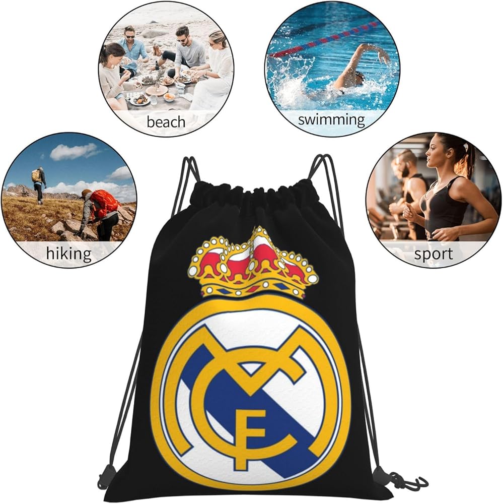 Amazon.co.jp: [NEKKII] レアルマドリードFC ジムサック